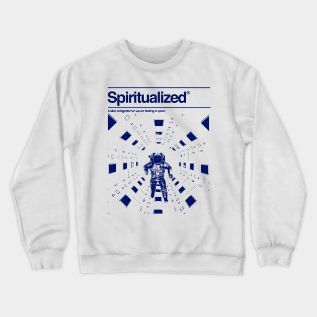 Spiritualized - 2001 Space Odyssey - Tribute Artwork Crewneck Sweatshirt by Vortexspace